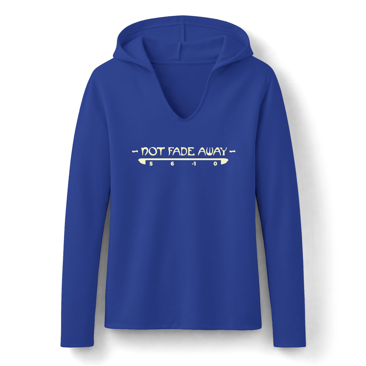 Not Fade Away Long Sleeve Hoodie - Women's