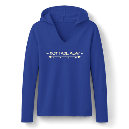 Not Fade Away Long Sleeve Hoodie - Women's