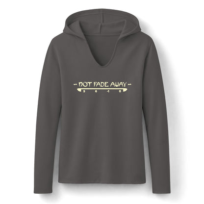 Not Fade Away Long Sleeve Hoodie - Women's