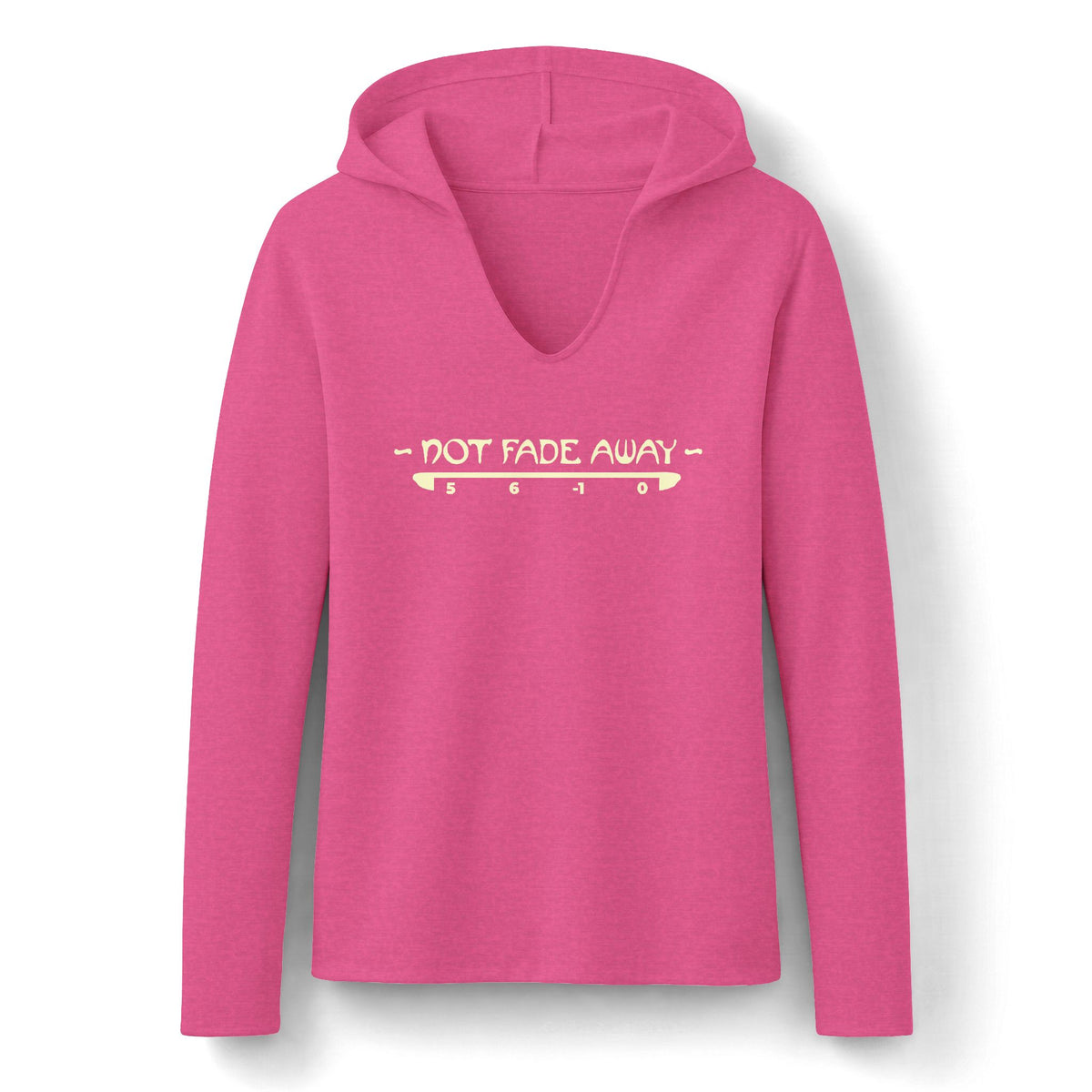 Not Fade Away Long Sleeve Hoodie - Women's