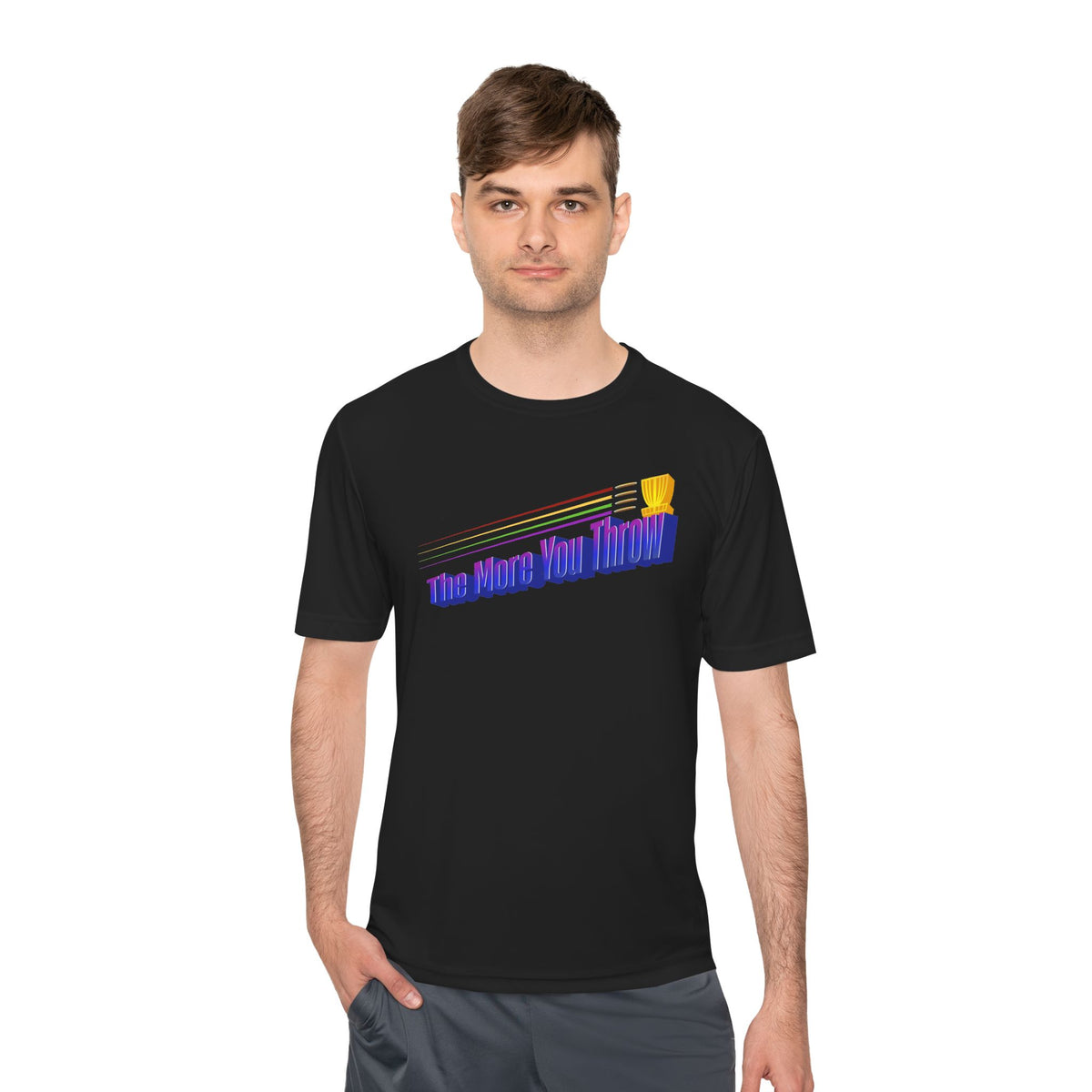 The More You Throw Dry Fit Tee.