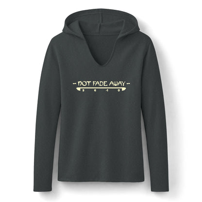 Not Fade Away Long Sleeve Hoodie - Women's