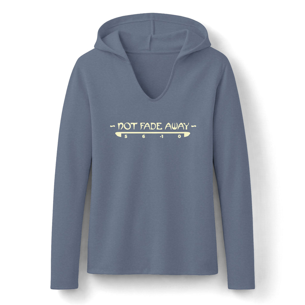 Not Fade Away Long Sleeve Hoodie - Women's