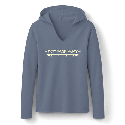 Not Fade Away Long Sleeve Hoodie - Women's