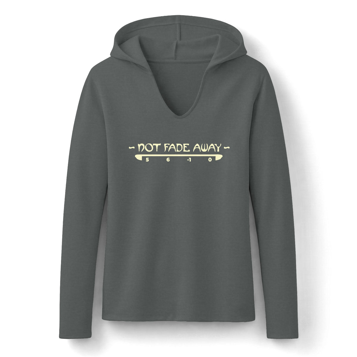 Not Fade Away Long Sleeve Hoodie - Women's